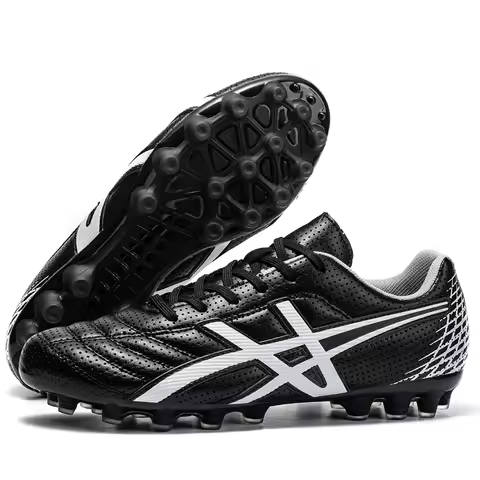 Men Football Boots Society Turf Original Soccer Shoes High Quality TF/FG Outdoor Women Cleats Football Shoes Resistant Sneakers