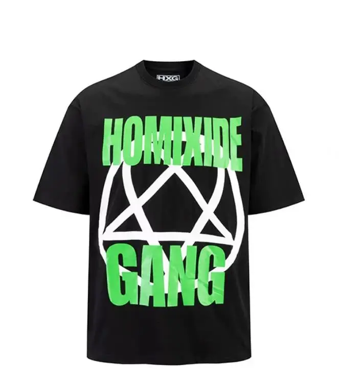 New Men KEN CARSON HOMIXIDE GANG TOUR DESTROY LONELY T Shirts T-Shirt Hip Hop Skateboard Street Cotton T-Shirts Tee Top D4