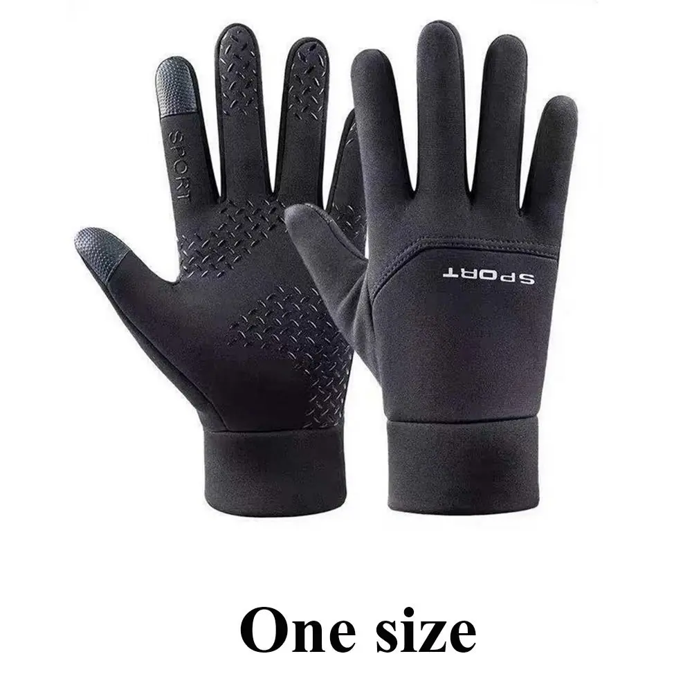 Guantes térmicos pantalla táctil dedos completos invierno