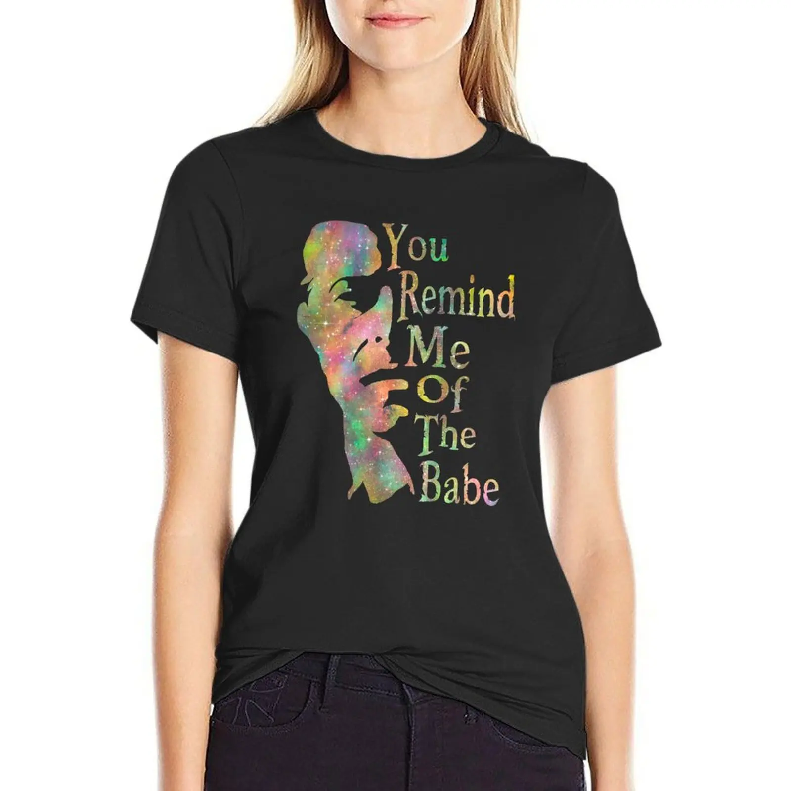 

The Babe With The Power T-Shirt lady clothes cute clothes aesthetic clothes Woman clothing