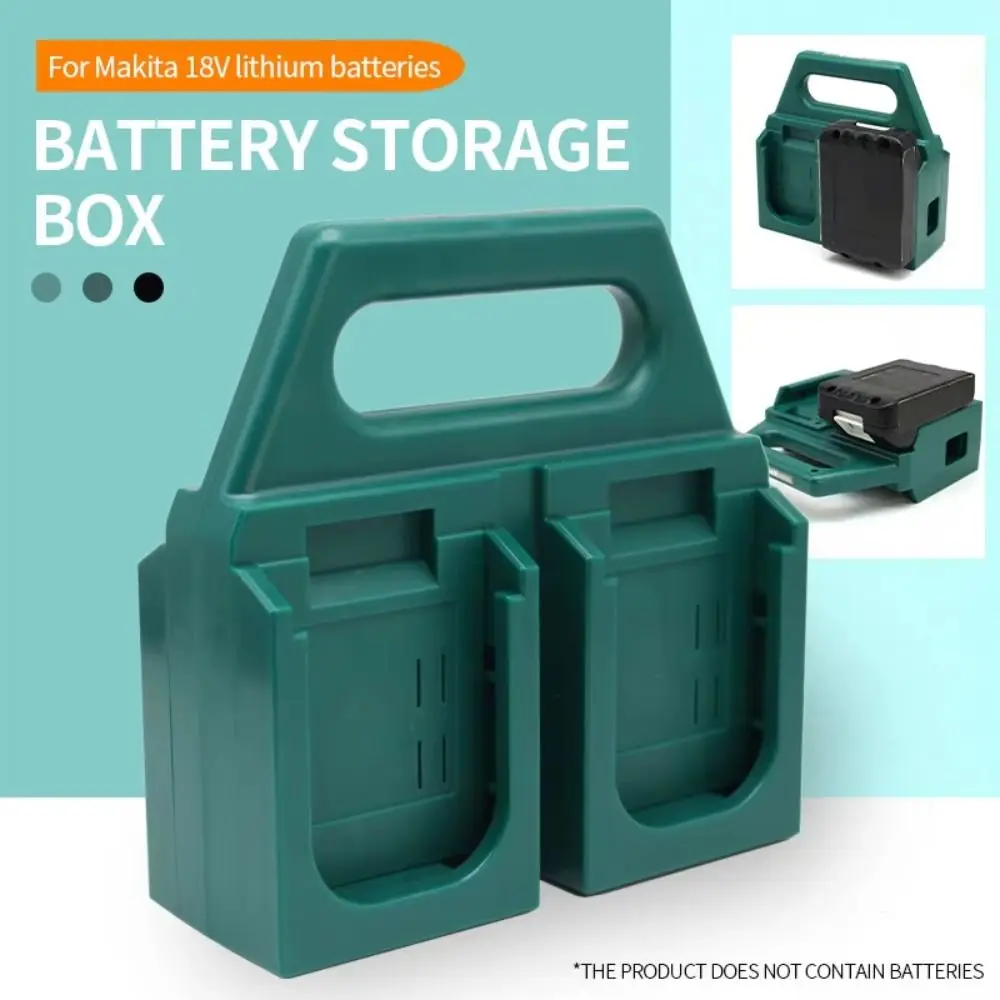 

Fixing Devices Battery Storage Rack 3D Printing Strong Battery Tool Holder Base 4 Slots/6 Slots Drop-resistant for Makita 18V