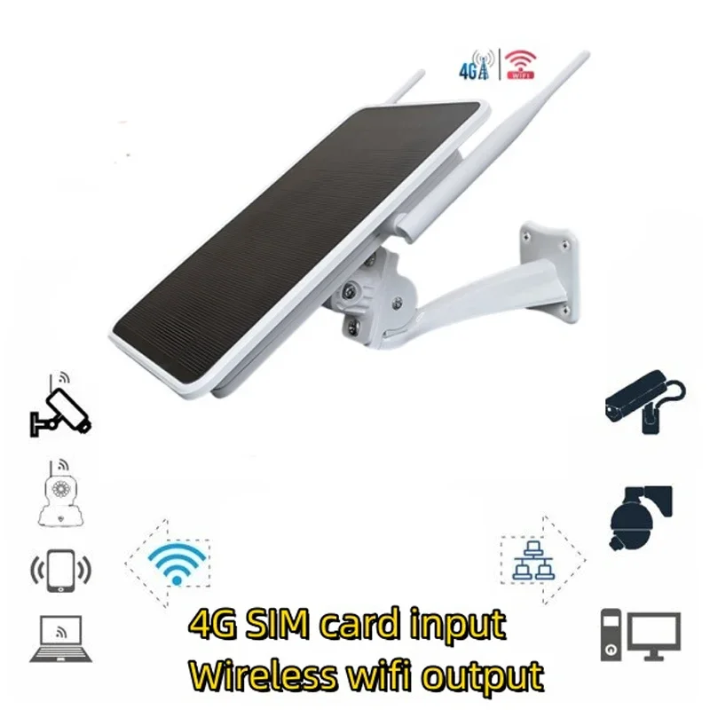 6W 4G solar router;WiFi repeater;4G router solar powered all in one;IP66 Waterproof;Customized according to different regions