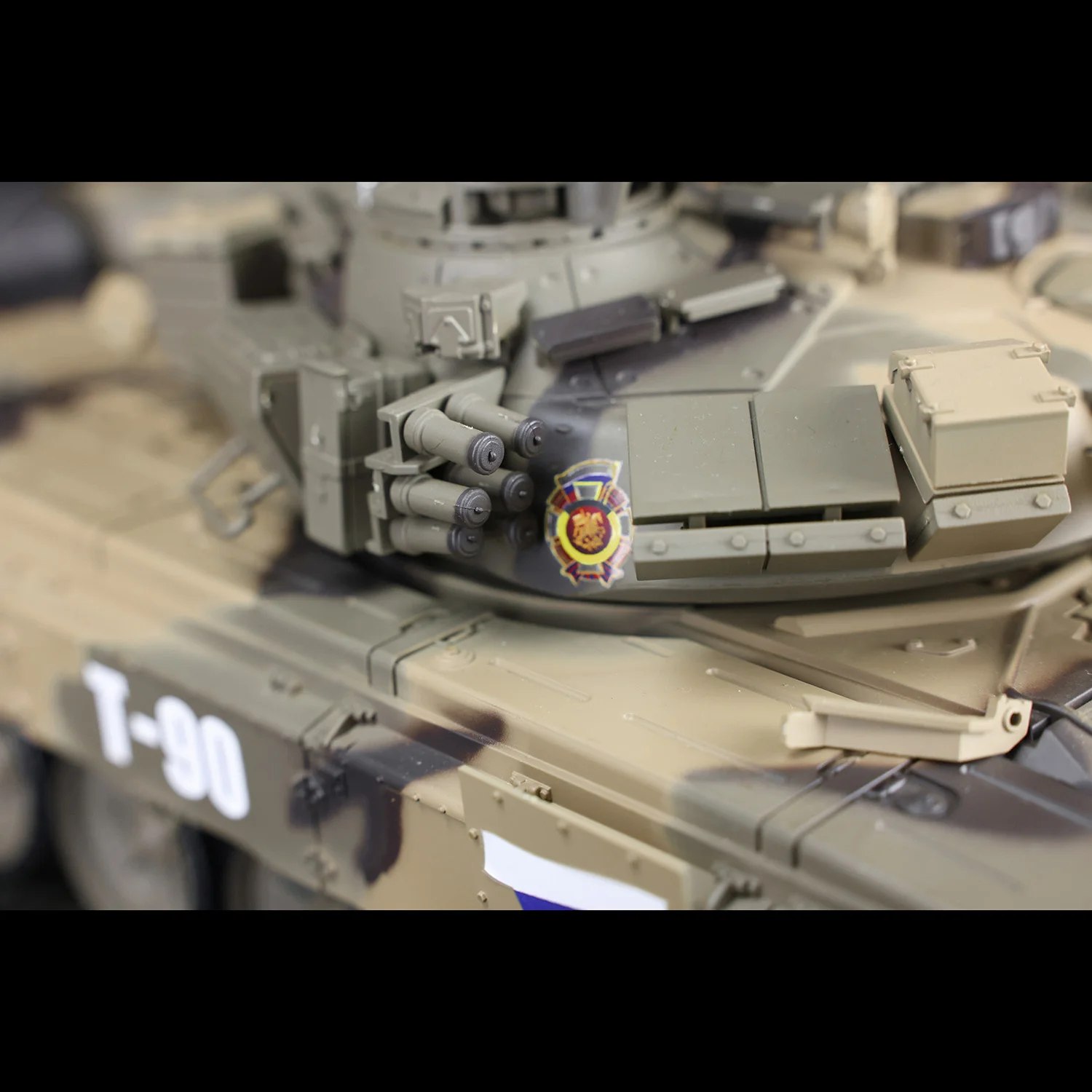 HENG LONG 1/16 7.0 Plastic Ver Russia T90 RTR RC 2.4Ghz Tank 3938 Model Toys Radio Cars Machine Gun BB Shoot TH17842
