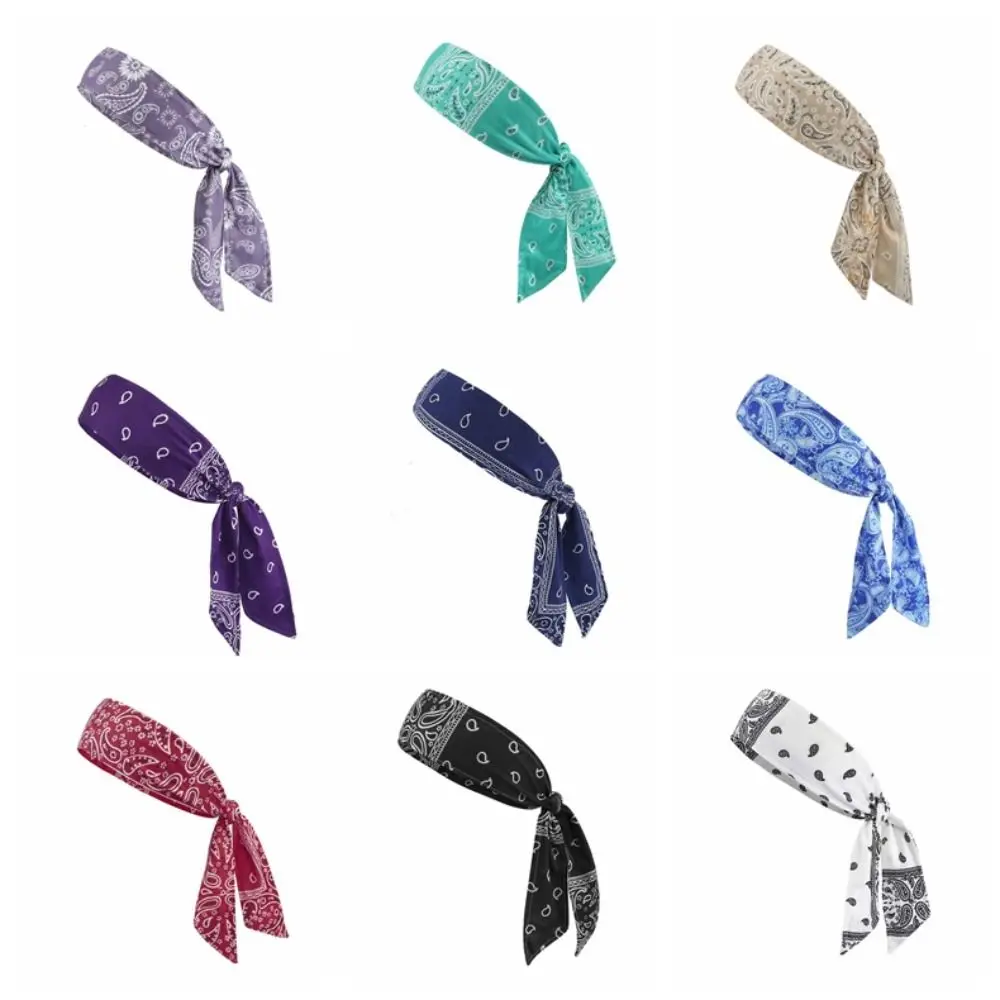 باندانا المضادة للتعرق الحجاب المضادة للعرق تنفس ركوب الدراجات أغطية الرأس تمتد مرونة دراجة عقال اللياقة البدنية #5