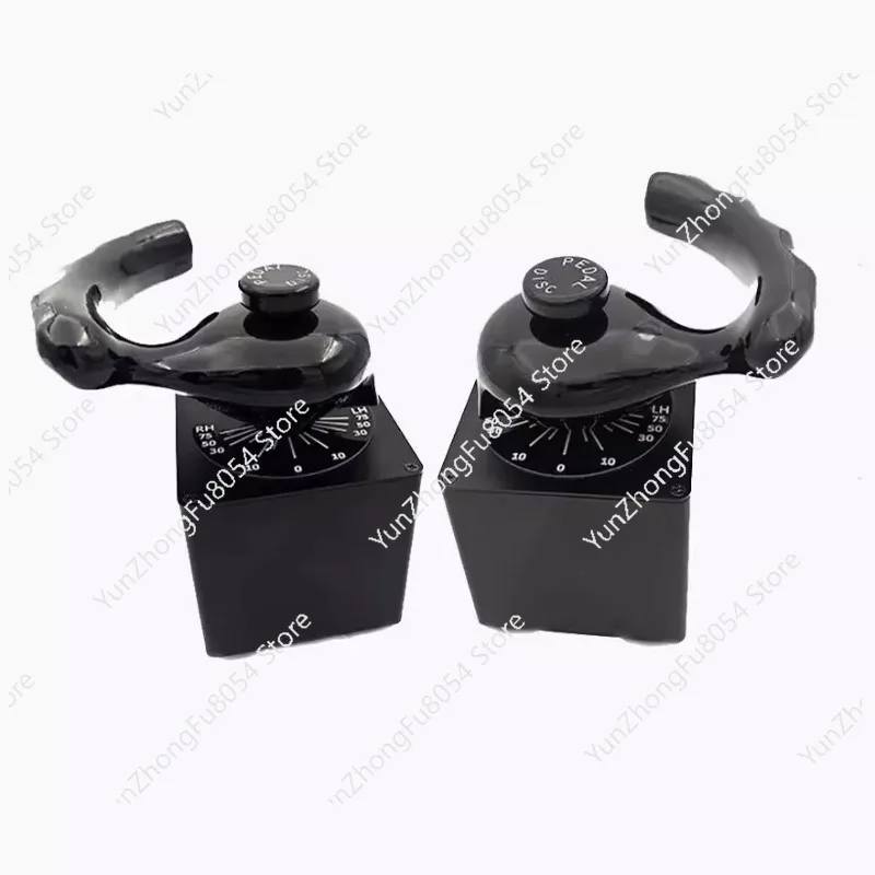 محاكاة الطيران A320/B737 محراث التوجيه عجلة الأنف حارث التوجيه إصدار USB (ليد اليسرى/اليمنى) لإيرباص/بوينغ Xplan #1