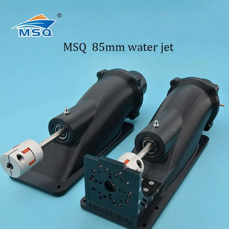 MSQ-Propulseur à Jet d'Eau de 85mm avec Accouplement, Arbre en Acier Inoxydable de 10mm pour Planche de Surf, Modèle de Bateau Rc de Bonne Qualité