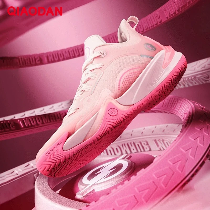 QIAODAN PoYing 6th Gen Basketball Durable Sneakers Lightweight New Release Men's Athletes NonSlip Breathable Shoes QXA013251109