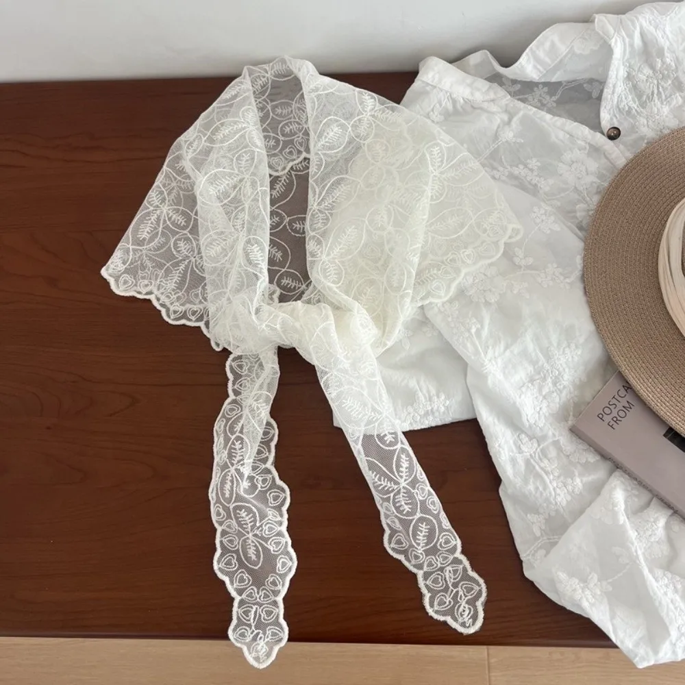 

Trendy Jeans Decor Lace Fart Curtain Pretty Y2K Women's Scarf Slim Fit Versatile Mini Skirt Summer