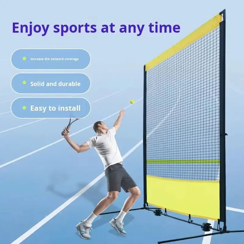 2m * 2m mini tennis rebound net, factory customized baseball squash rebound net, indoor and outdoor court sports