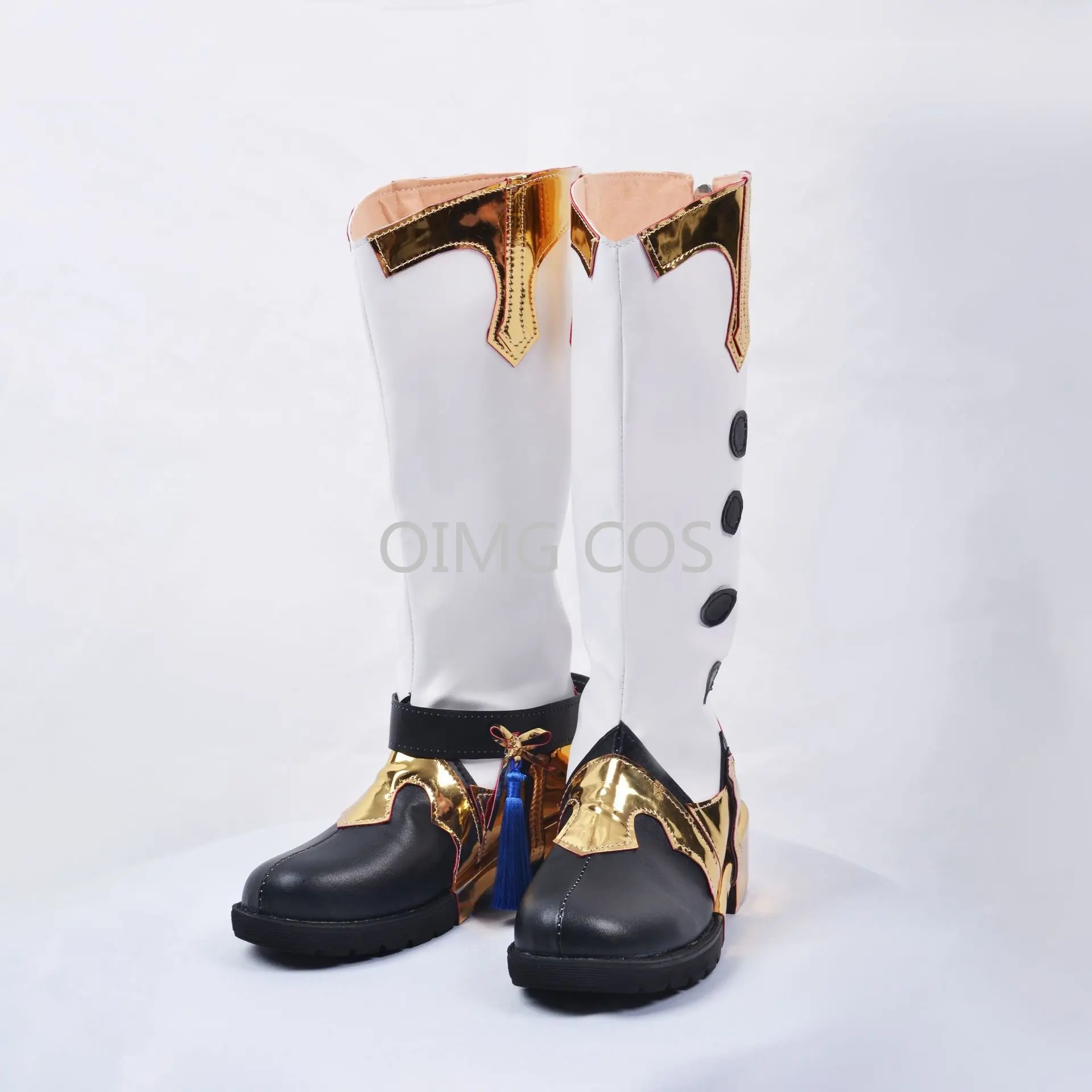 Impact Xingqiu Cosplay Shoes Anime Chinese Style Halloween for men Game