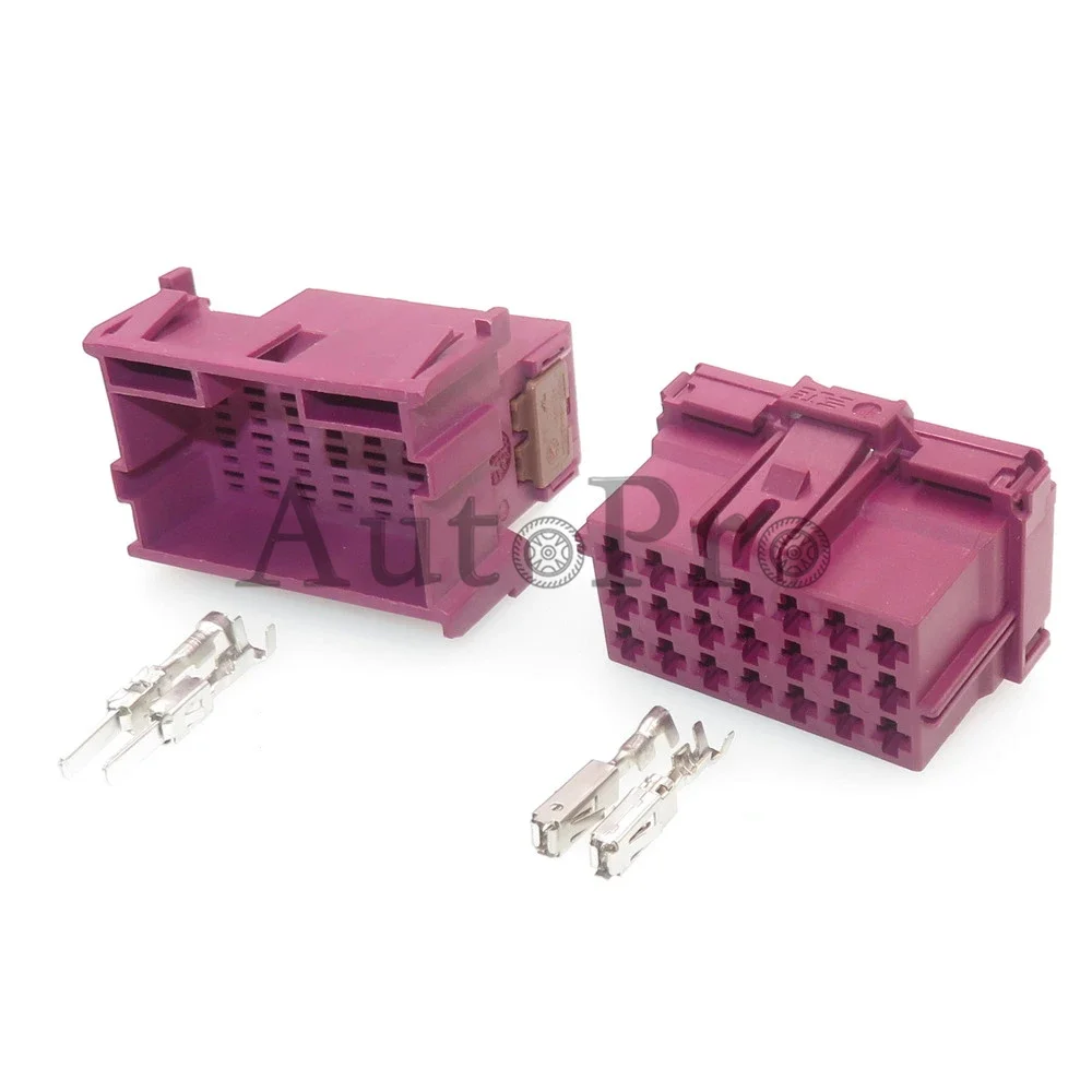 

1 Set 21 Hole AC Assembly Automobile Accessories 5-968975-1 4-967630-1 Car Wire Harness Socket Auto Unsealed Connector