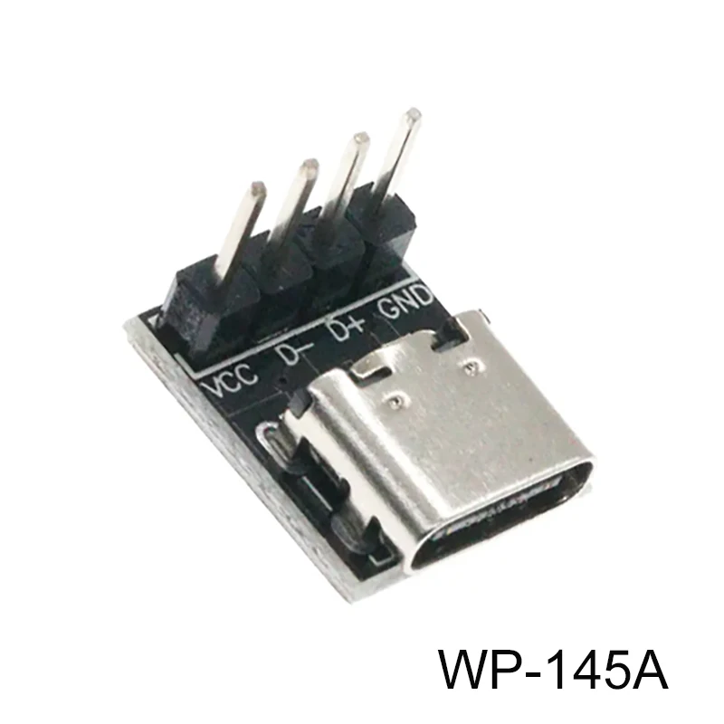 1PCS TYPE-C Female Test Board Double-sided Positive And Negative Plug USB3.1 16P To 2.54 High Current Power Adapter Board