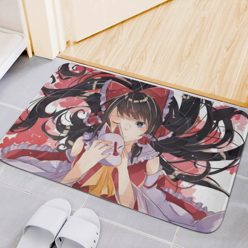 Rug Bedroom Bathromm Carpet Reimu Children Girls Bedroom Living Room Cartoon Floor Mat Doormat Decor