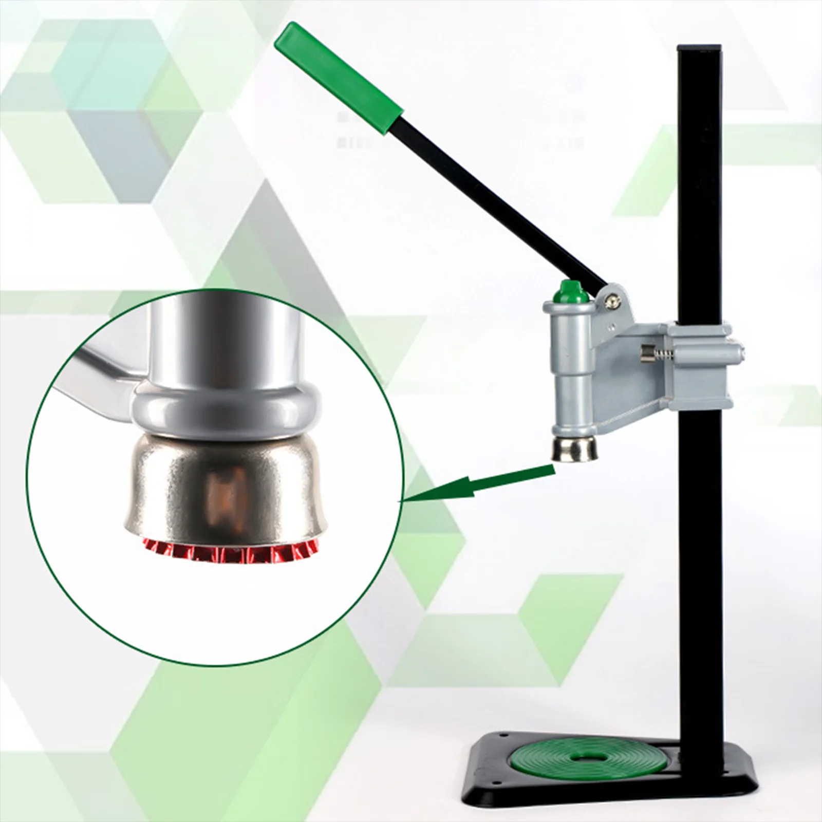Adjustable Manual Bottle Capper Stainless Steel Crown Sealer Tool for Home Brewing and Kitchen Bottling