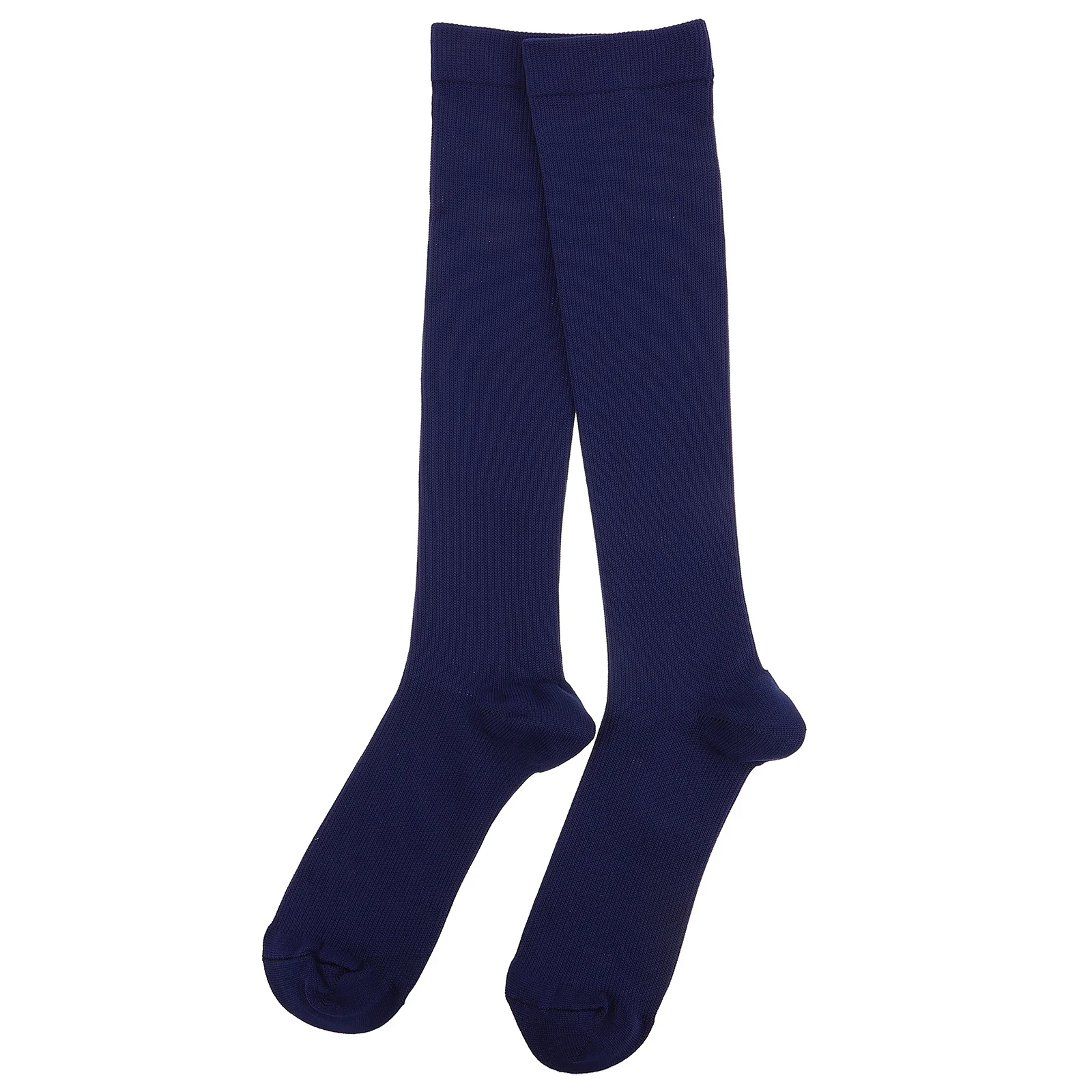 1 زوج الركبة طول جوارب ضغط لتشغيل الرياضة اللياقة البدنية تنفس الرطوبة فتل العجل دعم الجوارب للجنسين في الهواء الطلق #3