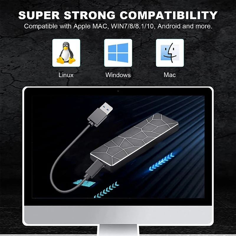 ฮาร์ดไดรฟ์ภายนอก64G, ฮาร์ดไดรฟ์ภายนอก, ไดรฟ์เก็บข้อมูลแบบพกพาไดรฟ์สถานะของแข็งไดรฟ์ภายนอกบางสำหรับพีซี, แล็ปท็อป