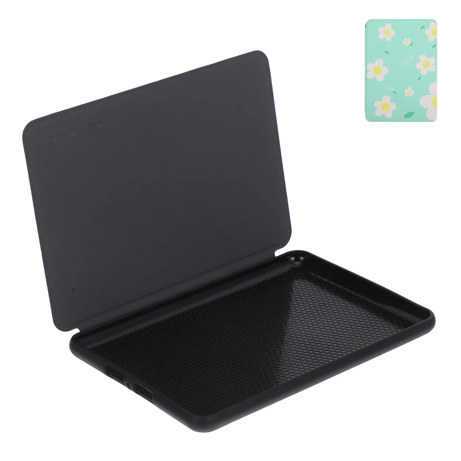 1Pcs All-in-One Silicone Protective Cover for Paperwhite 4 Shockproof Scratch Resistant Smart Sleep Wake Function Floral