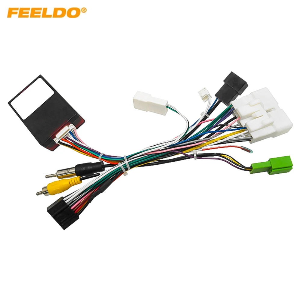 feeldo-cablagem-audio-android-carro-com-caixa-canbus-16pin-isuzu-d-max-2020-aftermarket