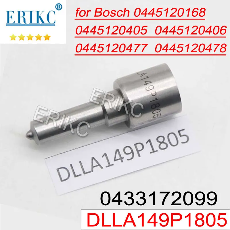 

DLLA149P1805 0433172099 Common Rail Injection Tip DLLA 149 P 1805 Diesel Injector Nozzle for Bosch Sprayer 0445120168 0445120405