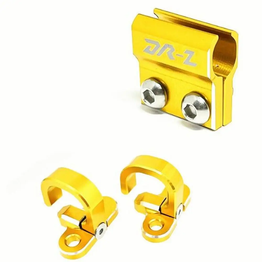 

Gold Front Rear Brake Cable Line Clamp Hose Guide FOR SUZUKI DRZ400SM 2005-2021 DR-Z 400SM