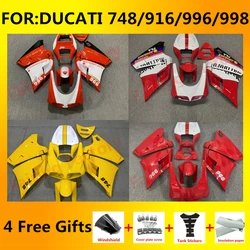 Motorcycle fairings kit Fit for Ducati 748 916 996 998 1998 1999 2000 2001 2002 full Fairing Set Bodywork ABS Panel Kit zxmt