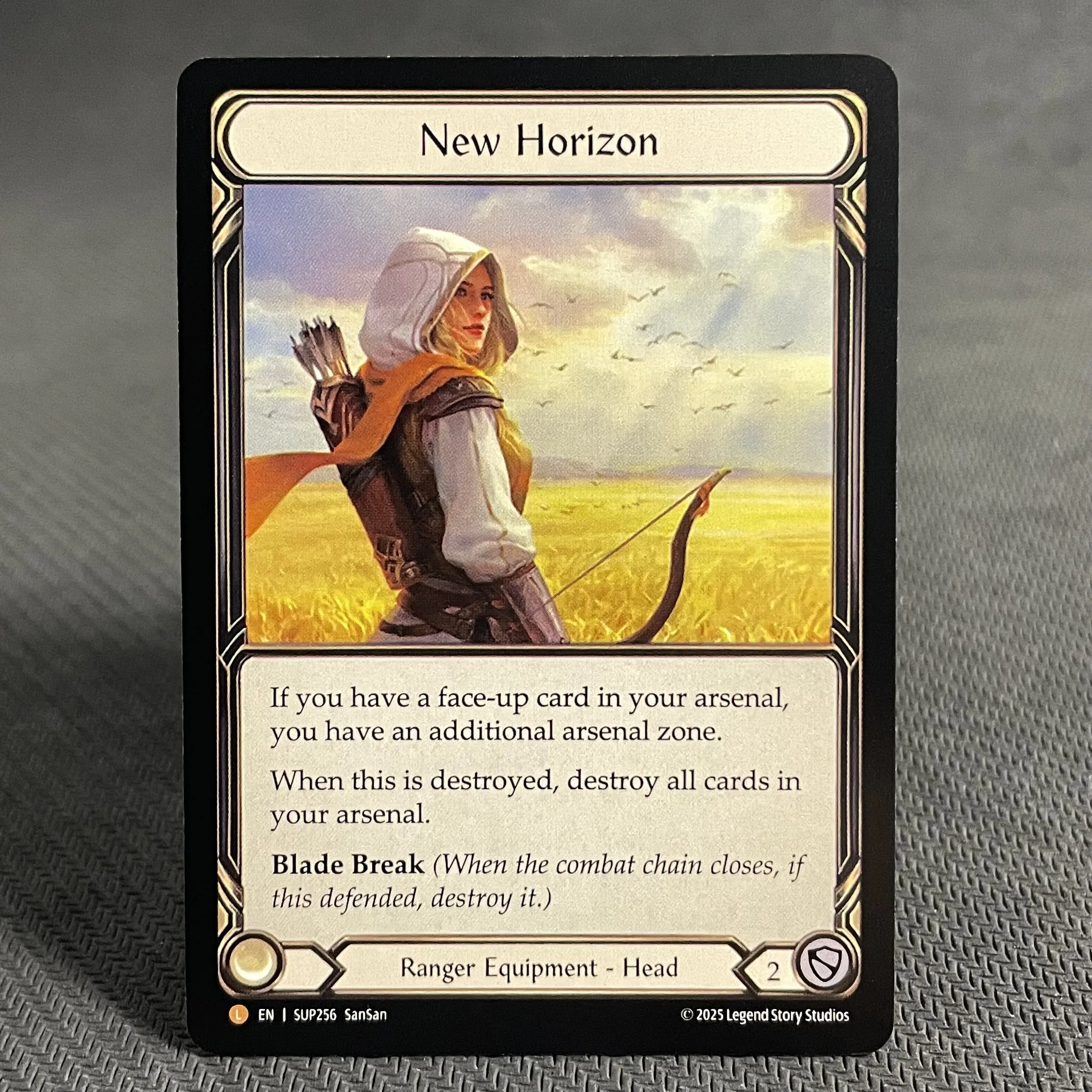 Flesh and Blood LSS001-P Ruu'di Gem Keeper Rudy Alpha Investments FLICK KNIVES Concealed Blade FAB Proxy Regular Card