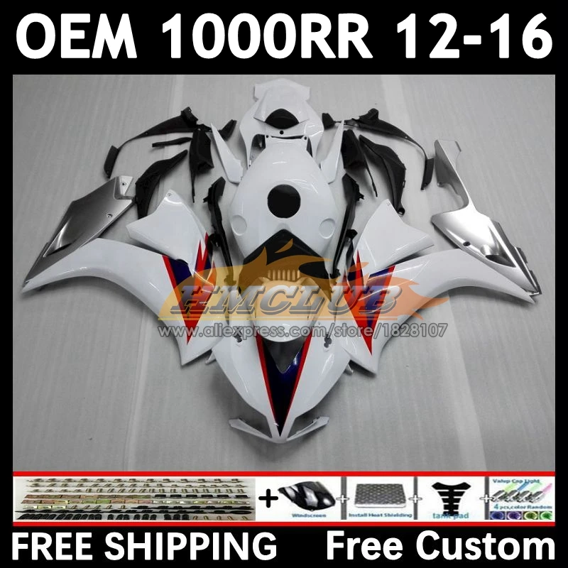 Injection For HONDA CBR 1000RR 1000 CBR1000 RR CC 78No.23 CBR1000RR 12 13 14 15 16 2012 gloss white 2013 2014 2015 2016 Fairing