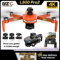 LYZRC L800 PRO 2 Professional Drone 4K HD Camera GPS 5G WIFI 3-axis Anti-shake Gimbal Brushless Motor Obstacle Avoidance Drone