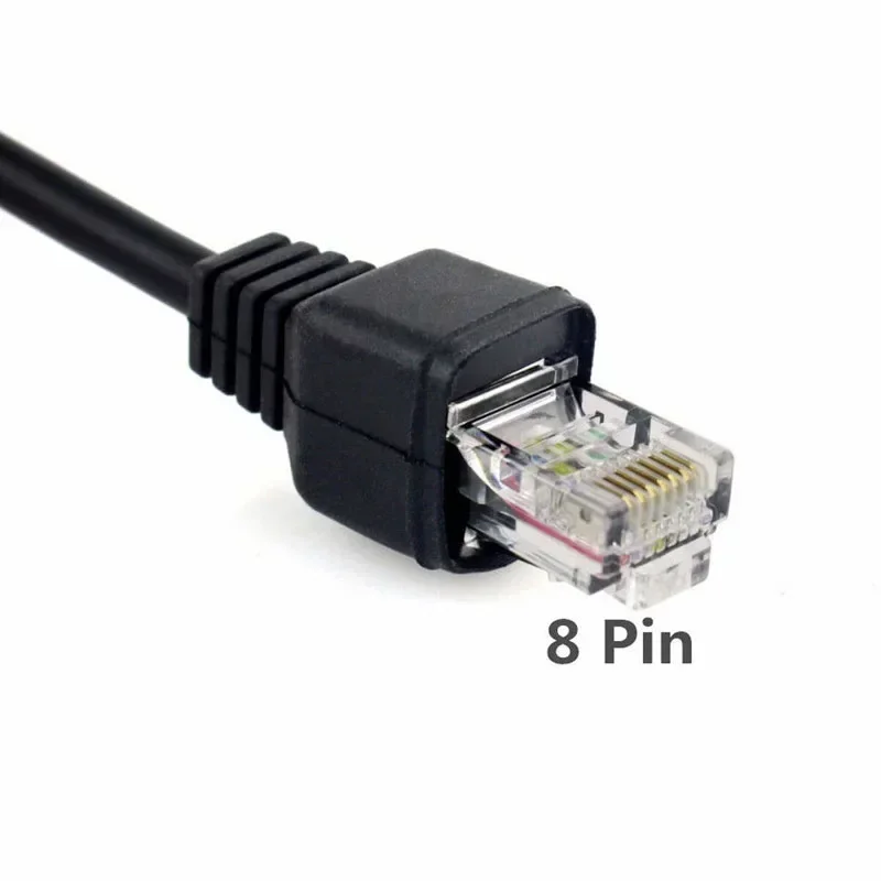 

8 Pin Replacement Speaker PTT Mic Microphone Cable for KMC-30 Kenwood TK-868G 762G 768G 862G 863G 760 868 880 TM-271A 471A Radio