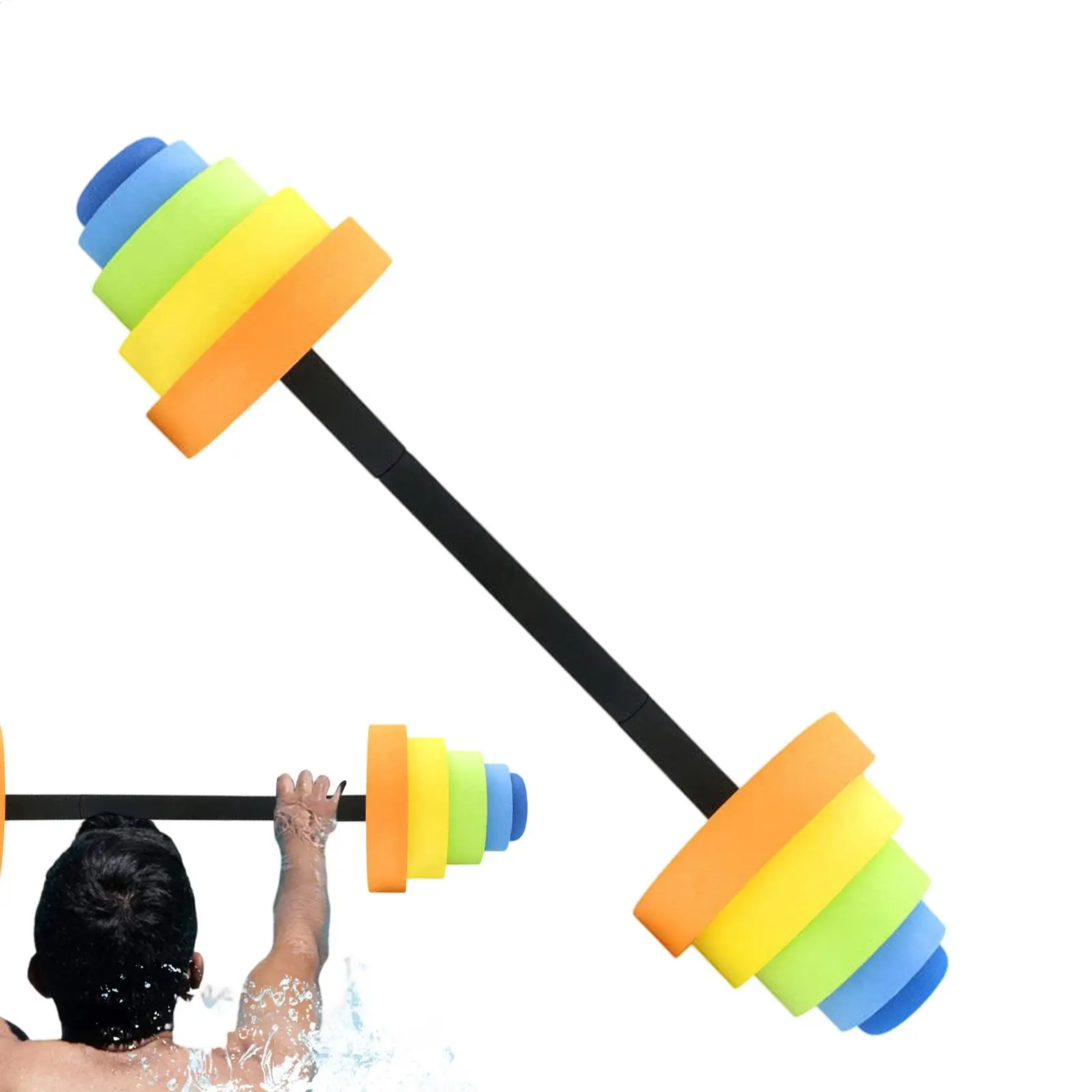 Water Aerobics Weights Dumbbells Training Equipments Water Dumbbells For Home Gym Outdoor Backyard Beach Lake River