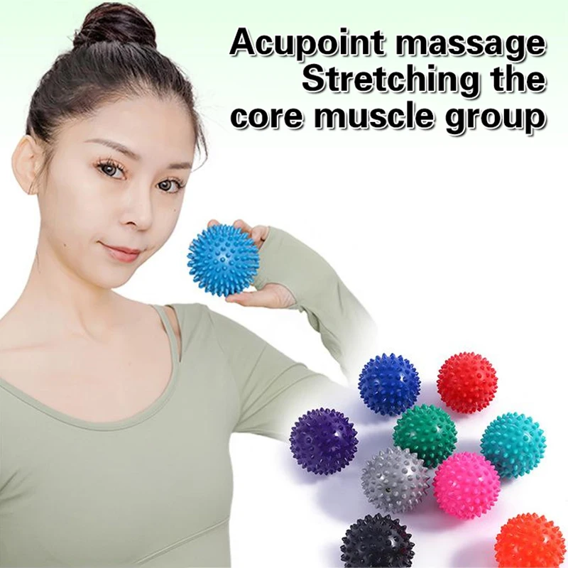 

Yoga Hedgehog Ball Sole Muscle And Fascia Ball PVC Massage Ball Muscle Relaxation Acupoint Massage Stinger Ball PVC Fascia