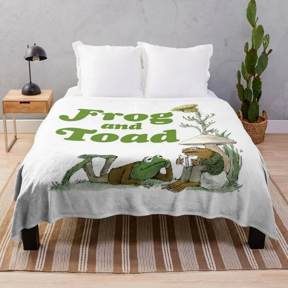 

Frog And Toad Throw Blanket Hairys Decorative Sofa Winter beds Sleeping Bag Blankets