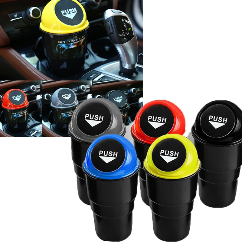 

Car Hanging Trash Can Car Garbage Bin Car Built-in Bucket Cardboard Box Peel Bucket Car Trash Bag