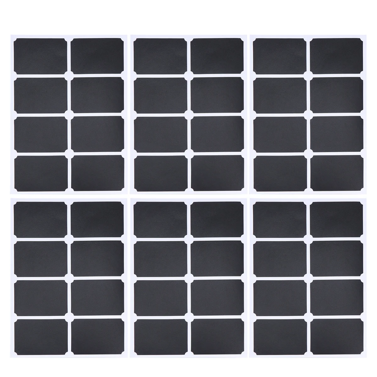 

Chalkboard Stickers Pvc Waterproof Label For Kitchen Jar Bottle Canister Write-On Blackboard Labels Reusable Organizers