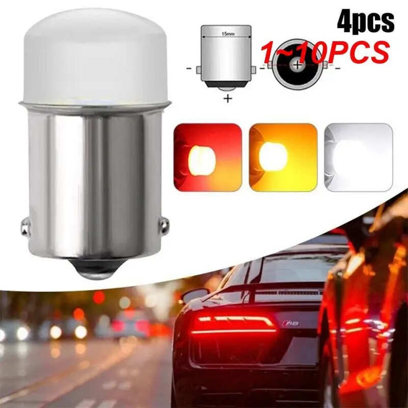 1~10PCS Led 1157 High Bright Car Light BAY15D 1156 P21W Ba15S Bulb SMD Auto Universal Reverse Turn Signal Lamp Brake White