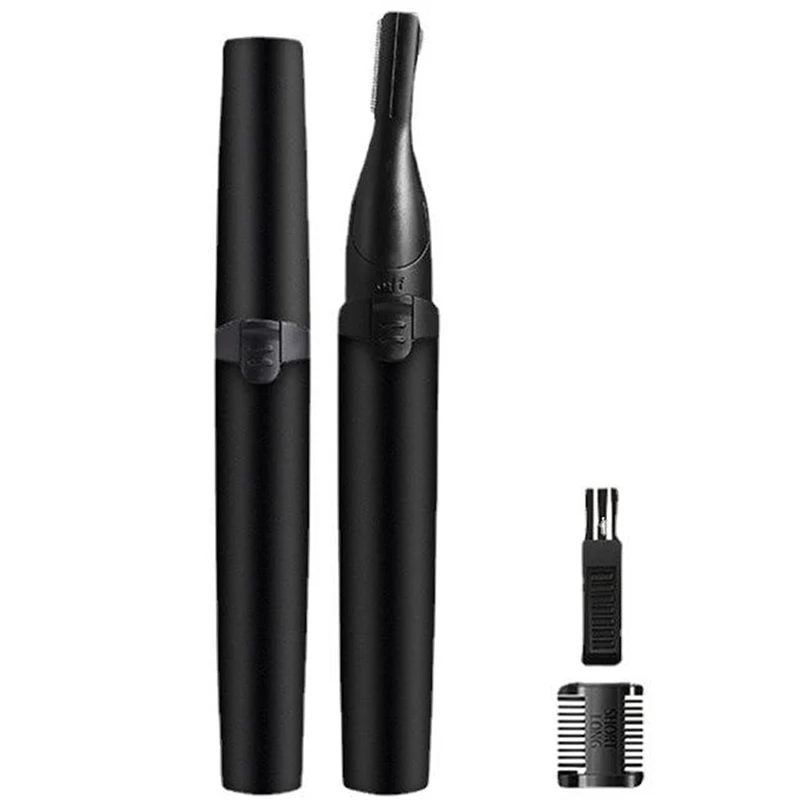 

Перезаряжаемый электрический триммер для бровей, бритва для мужчин, бритва для волос на лице, безболезненный триммер с полоскающимся лезвием для лица, бороды