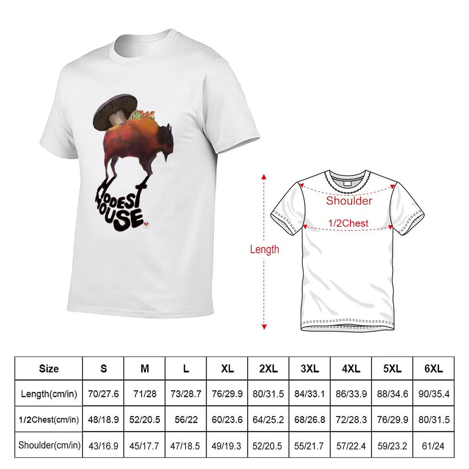 Modest Mouse T-Shirt Casual Lightweight Short Sleeve Top