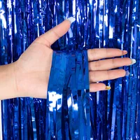 Cheap as a Party Metallic Tinsel Foil Fringe Curtains Backdrop for Birthday New Year Eve Party Photo Wedding Baby Shower Decor 6