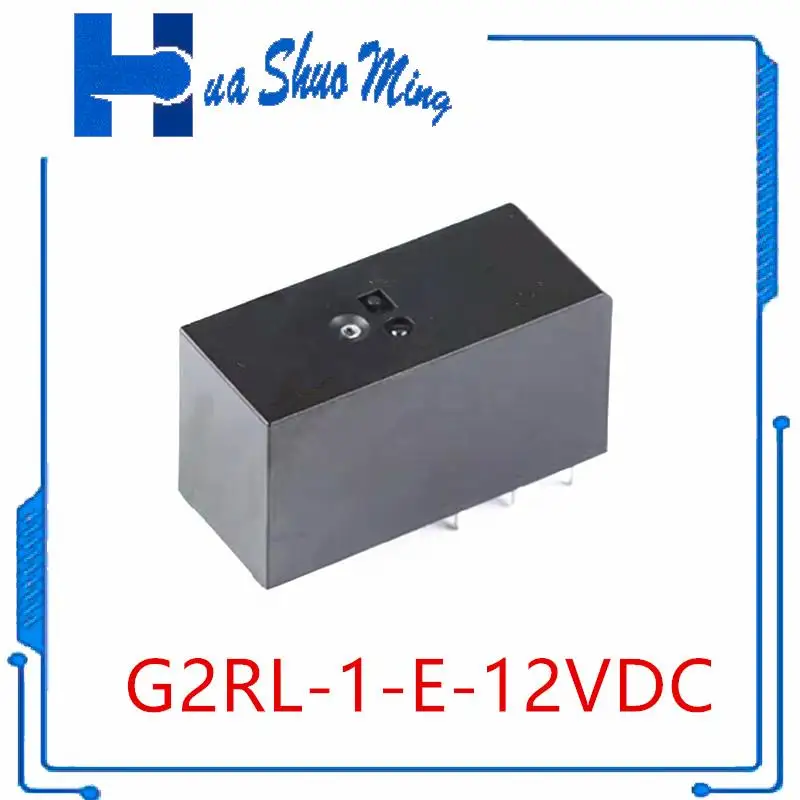 

10Pcs/Lot G2RL-1-E-12VDC G2RL-1-E-DC12V G2RL-1-E-12V G2RL-1-E 12VDC 16A pin8