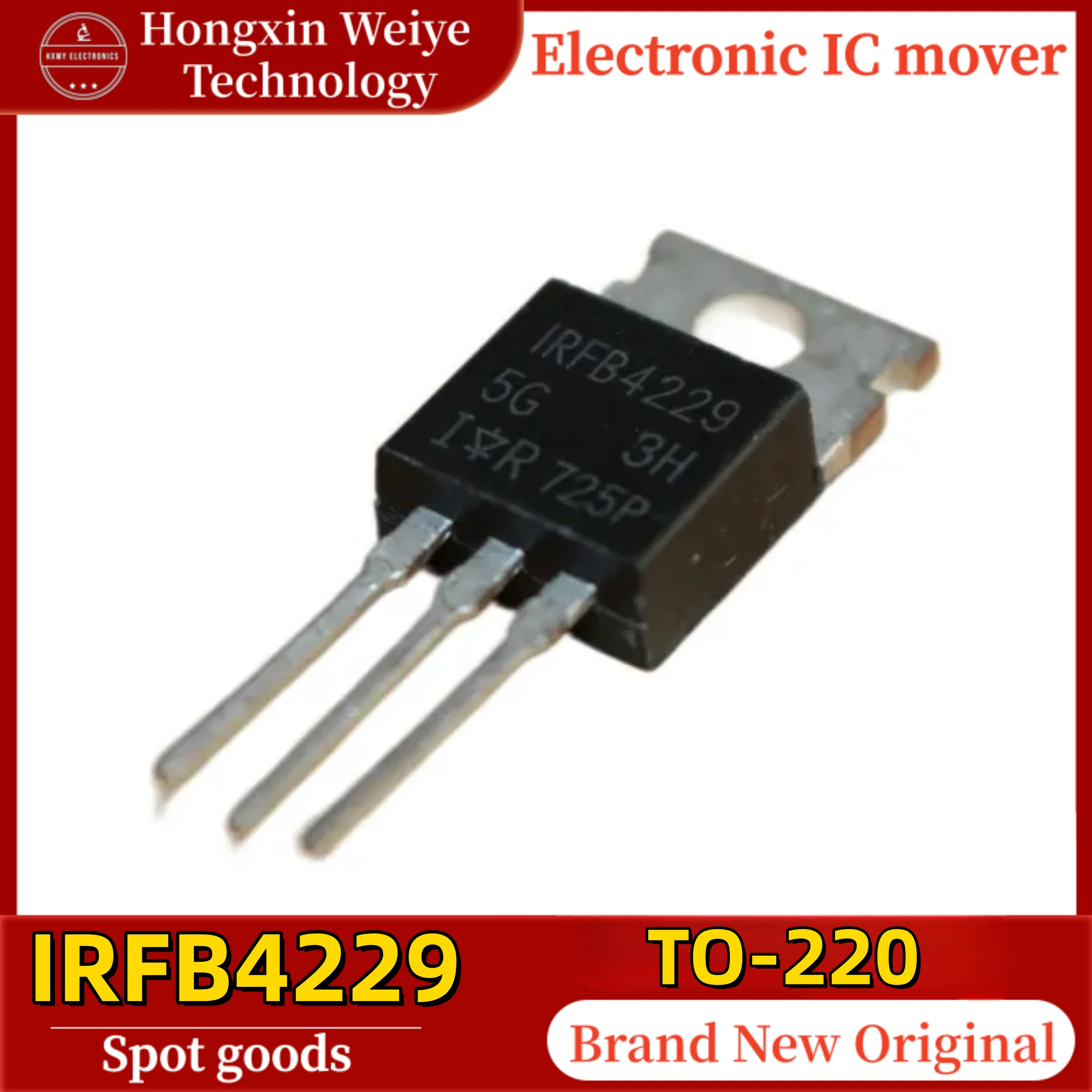 

(10/50 pieces) IRFB4229 TO-220 4229 250V 91A MOSFET Power Transistor IC 100% Original In Stock Fast Shipping
