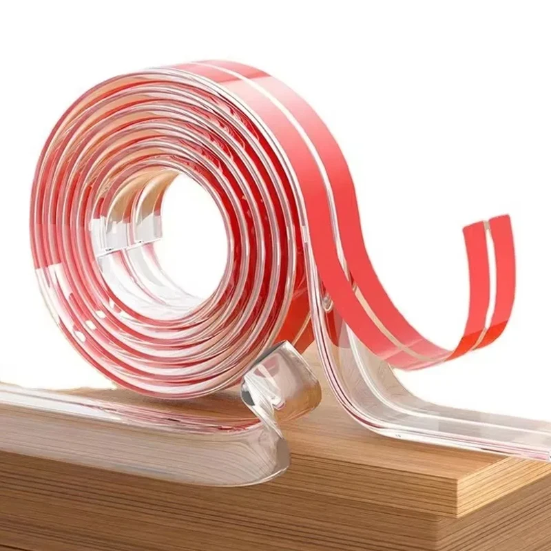 

1/3/5M Table Edge Guard Furniture Corner Protector Strip Self Adhesive Transparent Kids Collision Proof Soft Bumper Baby Safety