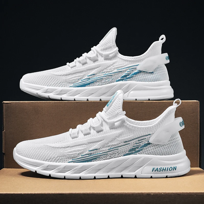 

Новые мужские спортивные парусиновые туфли для занятий спортом на открытом воздухе — легкий и удобный дизайн с толстой подошвой для амортизации и поддержки. Идеально подходит для пеших