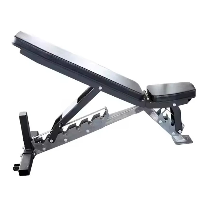 Commercial Strength Training Dumbbell Bench Adjustable Foldable Steel Structure For Professional Gym Fitness Workouts