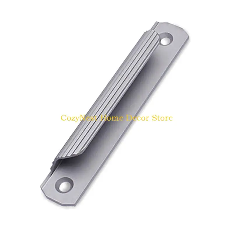 92mf الأثاث مقبض طويل نافذة الباب انزلاق مقبض المقبض درج السحب سبيكة الألومنيوم دفع الشرفة بوابة الشرفة تسحب نافذة
