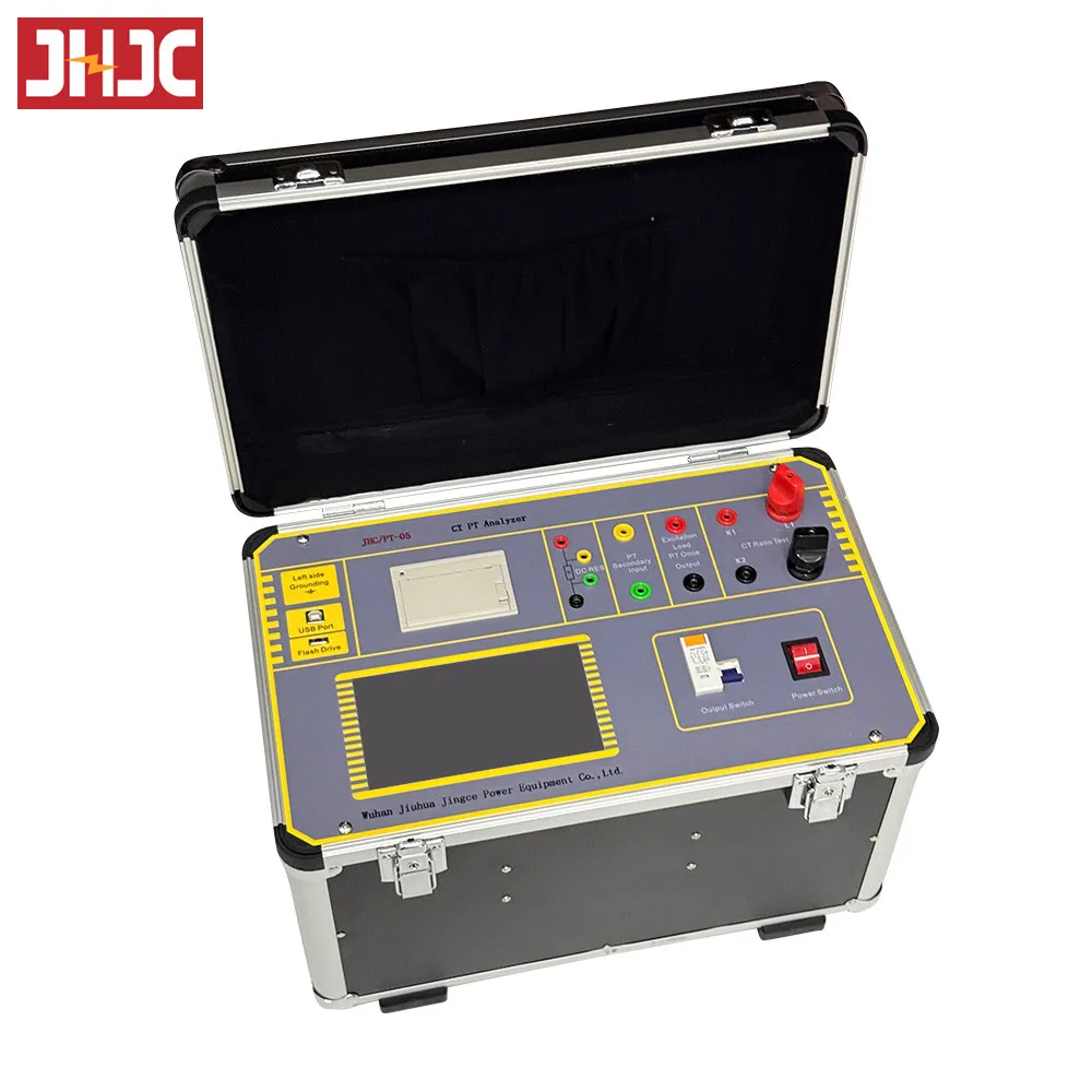 Portable CT/PT Transformer Polarity Characteristic Tester Automatic CT PT Analyzer High Precision CT Turns Ratio Test Equipment