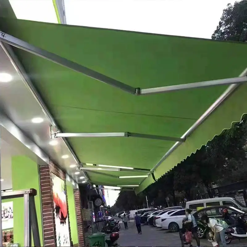 

Outdoor Rainproof Moisture Proof High Quality Sunshade Easy To Install Wall Mounted Awning Space Saving Design Manual Canopy