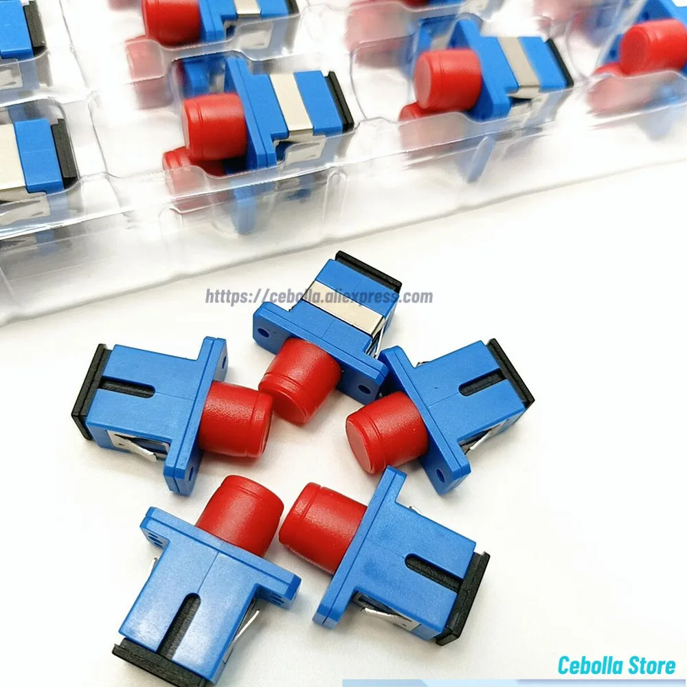 광섬유 어댑터 커플러 변환 플랜지 커넥터 저손실 광섬유 커플러 커넥터 광섬유 어댑터 FC UPC