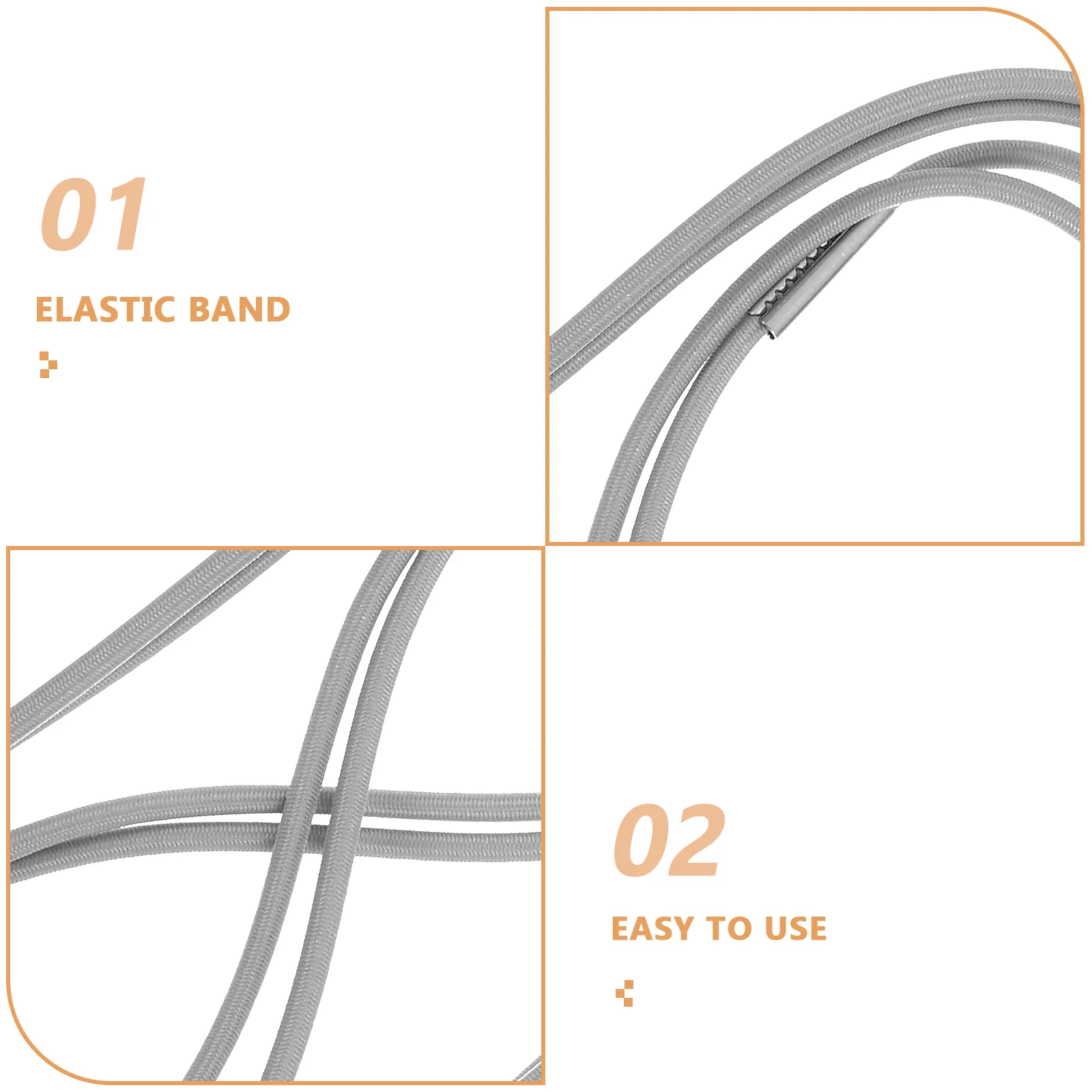 3 Pcs Trash Can Rubber Band Garbage Elastic Bands Ties Fixing Waste Basket for Cans