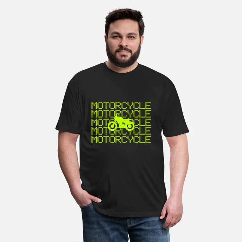 

0415 Retro Motorcycle Gift t shirt for Cafe Racer Full Of Spee Graphic clothes 100% cotton printed tee All size Tops S-6XL