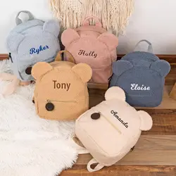 Borsa personalizzata nome borsa regalo per bambini borsa per bambini Gor zaino per bambini per ragazzo bambino borsa con nome personalizzato borsa per ragazza con nome borsa ricamata